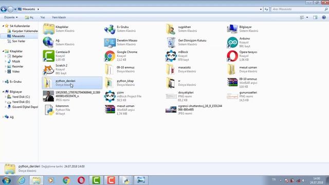 PYTHON ÖĞRENİYORUM 15001dosyaislemlerinegirisvekipler смотреть онлайн