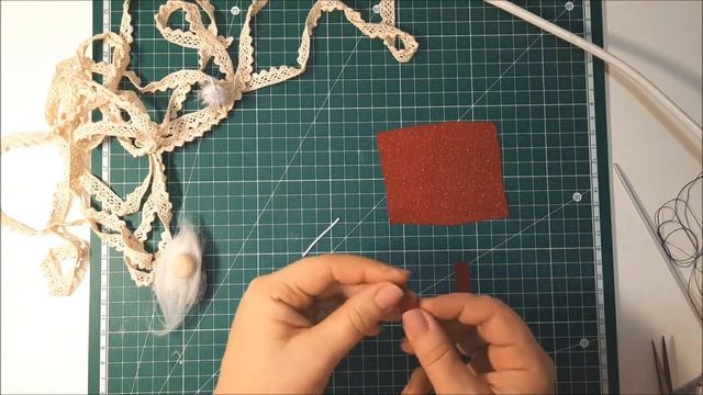 Мастер - класс брошь скандинавский гном. смотреть онлайн