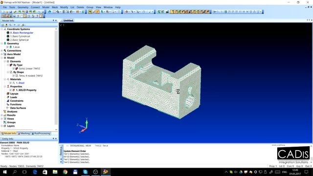 Введение! Introduction To Femap 11.3