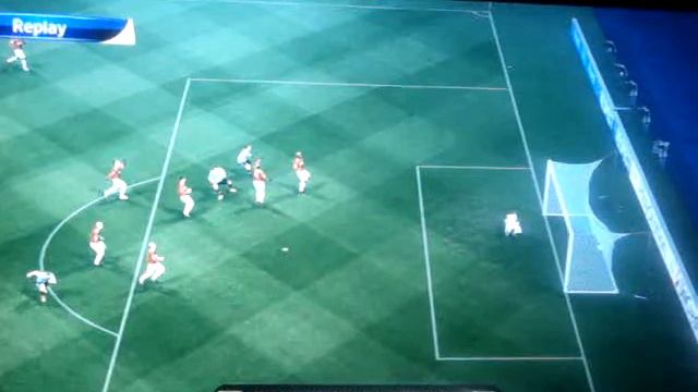 PES 2010 Great Goal (with burnley v pompey in the background :P) смотреть онлайн
