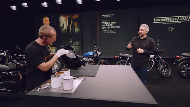 Презентация обновленного семейства мотоциклов Triumph Bonneville 2021 года.
