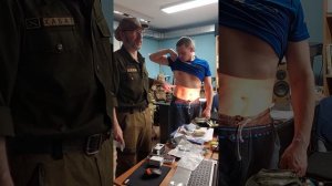 Пневмоторакс. Демонстрация курсантам наложения окклюзионных пластырей (с клапаном и без клапана)