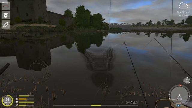 Русская рыбалка 4 - река Волхов - Густера и ракушки за мостиком смотреть онлайн