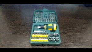 KRAFTOOL 25556-H43 Отвёртка в богатой комплектации
