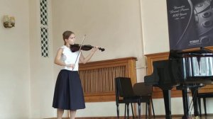 Markina Katerina. Bach Partita III E-dur, Loure and Gavotte en Rondeano