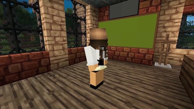 Оставил Учительнице Записку - Школа - Лучшие Приколы Майнкрафт Машинима смотреть онлайн