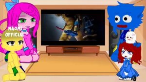 Poppy Playtime React To Project: Playtime- Official Cinematic Trailer II Gacha Club II My AU