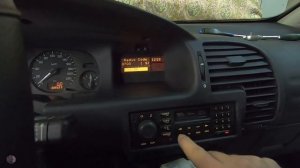 Разблокировка штатной кассетной магнитолы Philips CCRT 700 On Star Opel Zafira A