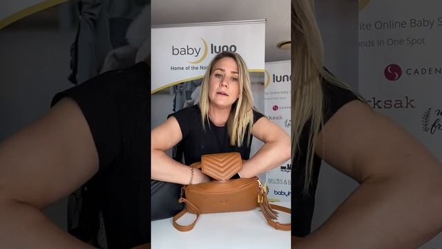 Baebina Crossbody Nappy Bag Demo Video | baby luno Australia смотреть онлайн