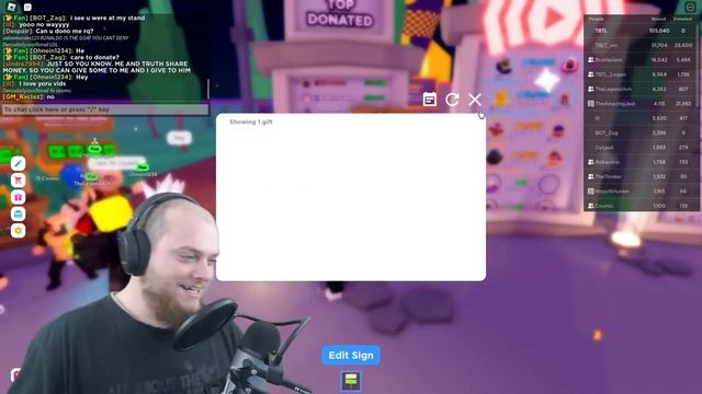 Hazem Nuked me on Pls Donate in Roblox смотреть онлайн