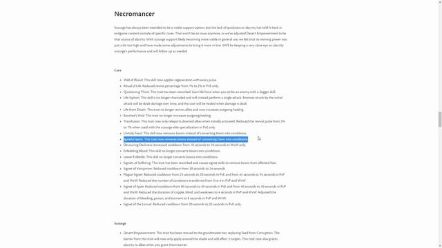 MASSIVE Changes To Necromancer | Guild Wars 2 June 27th Balance Patch