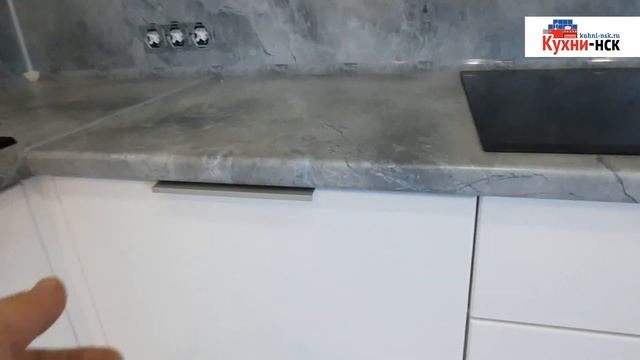 Современная кухня ЖК Радуга г. Новосибирск