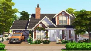 ДОМ БАБУШКИ И ДЕДУШКИ | THE SIMS 4  Строительство | Mulena Sims 4