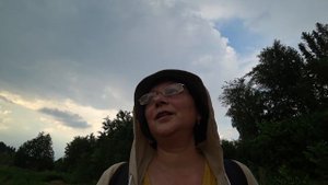 Поход 2 июля 2018г /3 часть, спасаемся от грозы