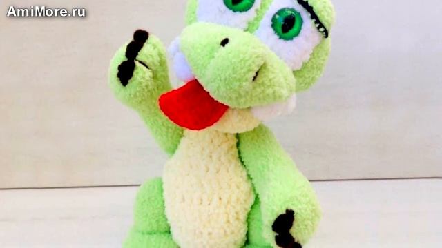 Амигуруми: схема Крококоша. Игрушки вязаные крючком - Free crochet patterns. смотреть онлайн