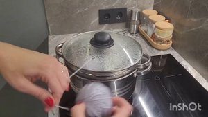 Как выпрямить пряжу после распускания ?