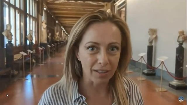 #Джорджа_Мелони (#Братья_Италии (#Fratelli_dItalia) приглашает посетить #Галерею_Уффици (#Флоренция смотреть онлайн