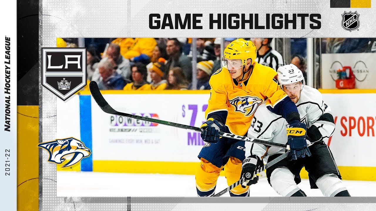 Kings @ Predators 10/19/21 | NHL лучшие моменты