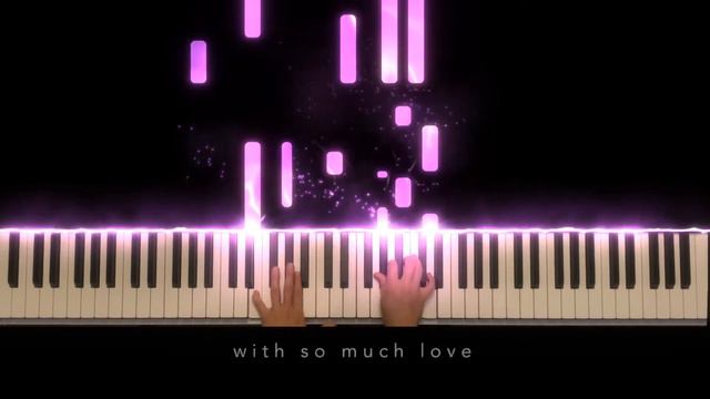 Theme from love story - Francis Lai - Piano Cover with lyrics смотреть онлайн