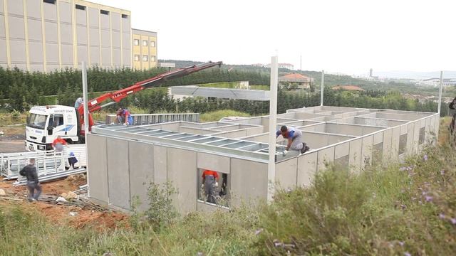 Сборные дома, Быстровозводимые модульные здания