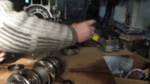 Сборка двс РМЗ 550 Тайга патруль (1 часть)