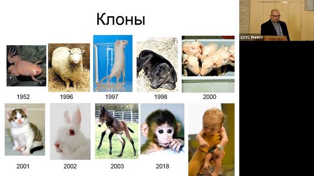 Клонирование как новый способ размножения млекопитающих / Лекция / РНИМУ им. Н.И. Пирогова