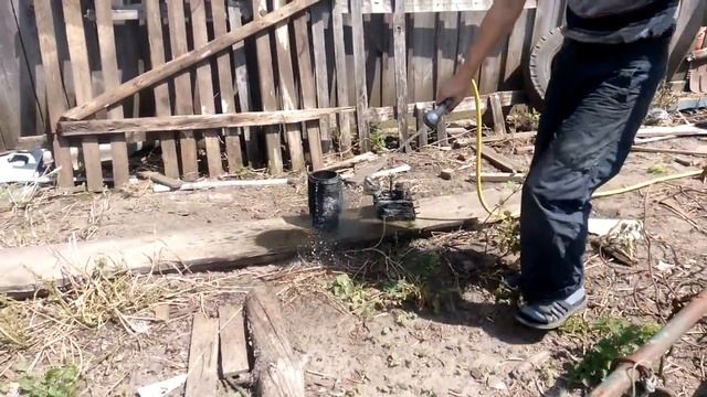 Бюджетная мойка двигателя, как помыть двигатель от масла ,своими руками смотреть онлайн