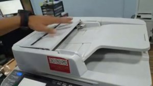 Printing Oki MB472 Error ADF