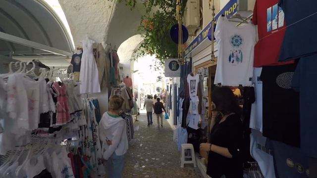 Thera Fira  Santorini Greece 4K