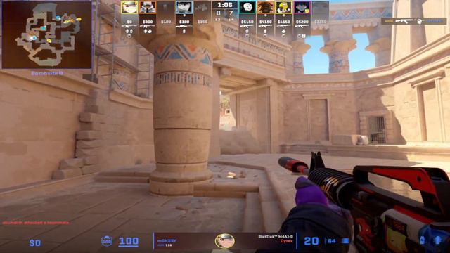 G2 m0NESY (36/17) plays FACEIT Ranked (Anubis)  Mar 11, 2024 | CS2 POV