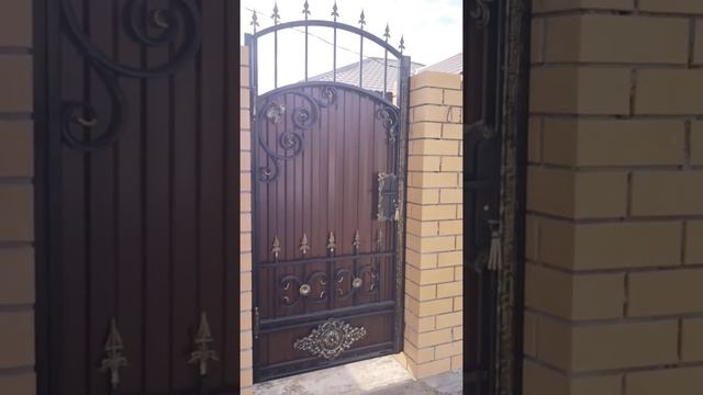 Ворота, калитка Модель 15 смотреть онлайн