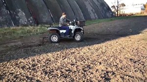 БОРОНОВАНИЕ КВАДРОЦИКЛОМ СТЕЛС500