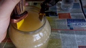 Простой способ травления надписей и узоров на металле.