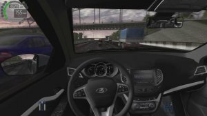 Lada Vesta Universal 1.6I 2017 [ POV DRIVE | City Car Driving | Logitech g29