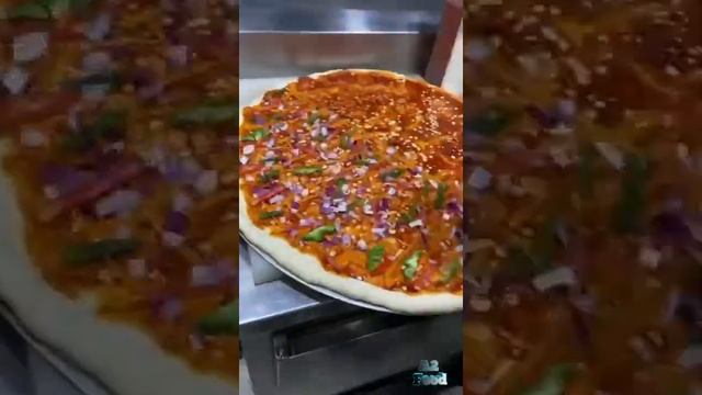 24 inch ka pizza / Indian street food / short video #A2Food #shorts