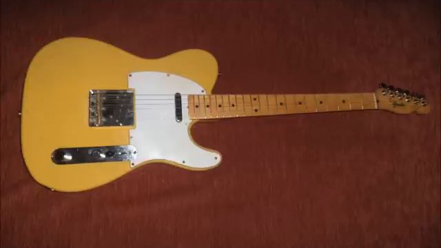 Fender Japan Telecaster Tonerider Pickups смотреть онлайн