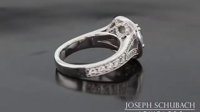 Split shank halo engagement ring with infinity design2 смотреть онлайн