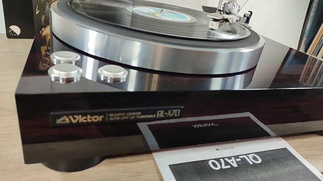 Проигрыватель винила Victor QL-A70. Made in Japan. ТЕСТ.
