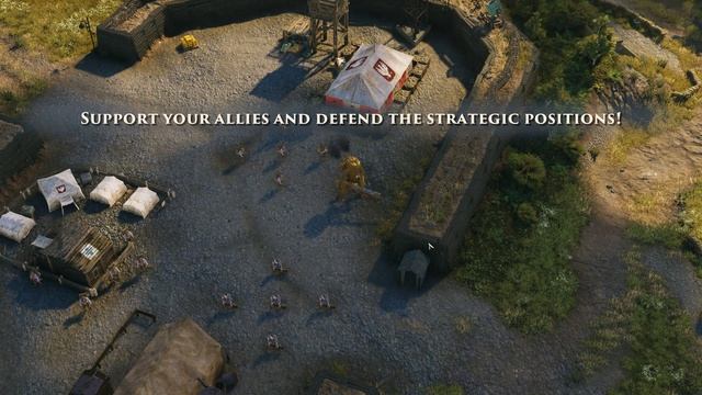 Iron Harvest World Map First Turn with Polonia 4K смотреть онлайн