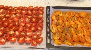 Вкуснейшие вяленые помидоры с базиликом и кинзой