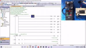 Mitsubishi FX3U "Modbus RTU" INVT Goodrive 20 VFD