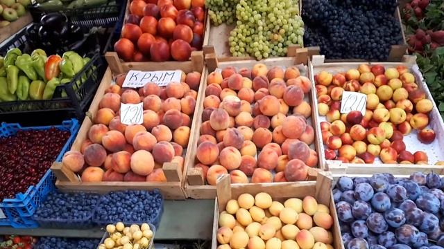 Сочи. Продукты и цены. Рынок на Фабрициуса