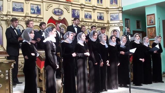 Капелла АлтГУ   Ныне Отпущаеши дубль 3