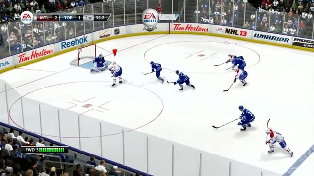 NHL 13: The "puck chop" goal (EA HOCKEY SIMULATOR sliders) смотреть онлайн