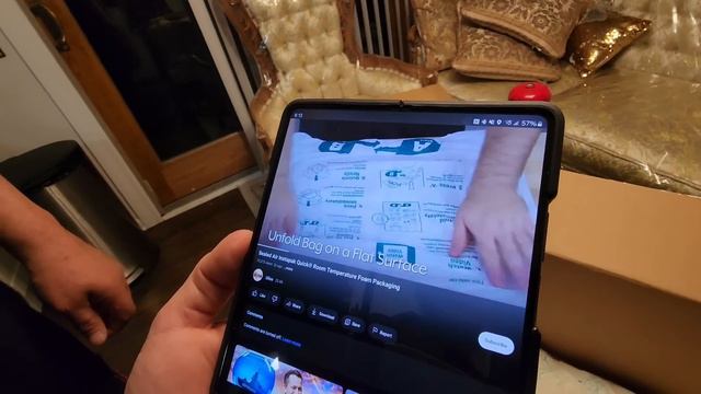 Упаковка фарфора в специальный пакет! смотреть онлайн