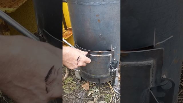 Печка-буржуйка, портативная, капельная. смотреть онлайн