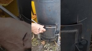 Печка-буржуйка, портативная, капельная.