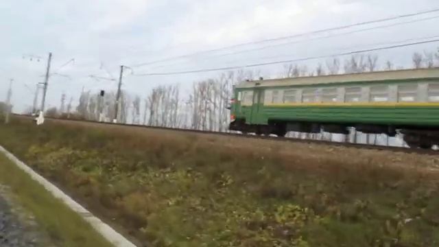 Наперегонки с электричкой