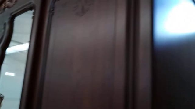 Спальня Азалия Орех с патиной золото Кубань мебель.
