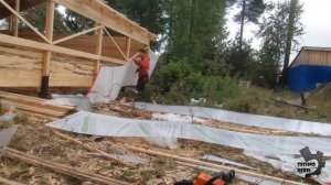 Зимняя теплица в Сибири. Часть 1